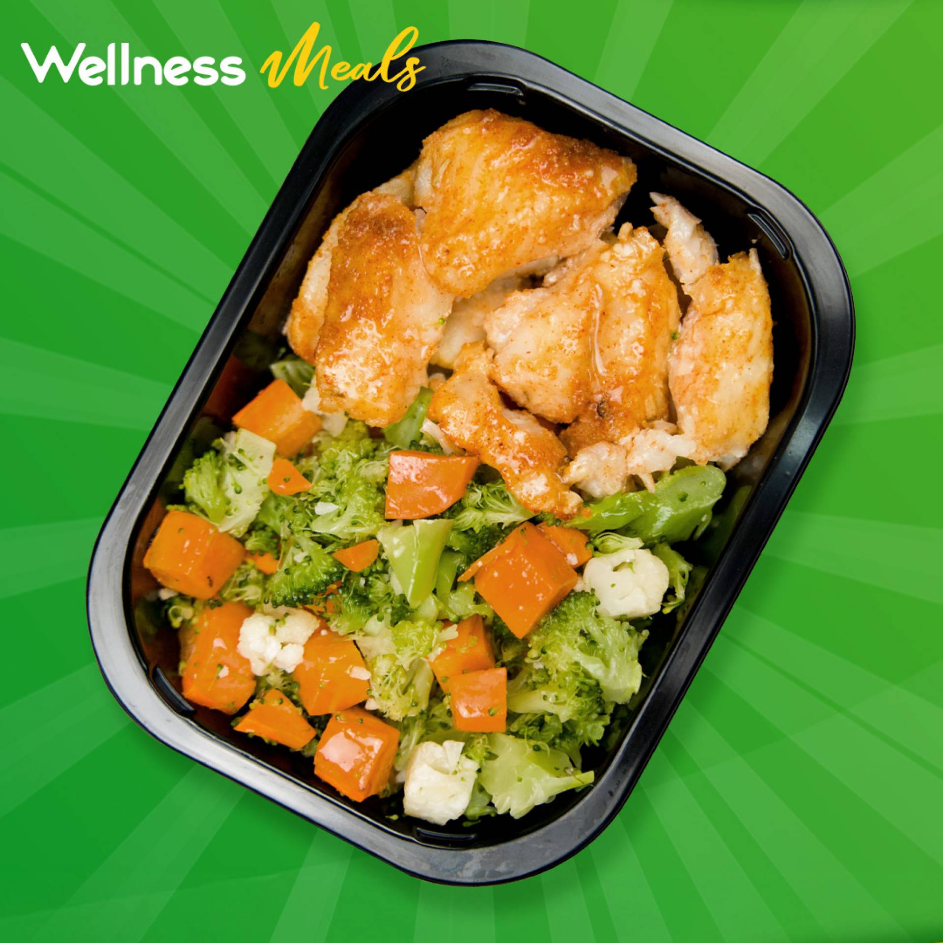 29. Pescado con Vegetales Mixtos en Aceite de Aguacate