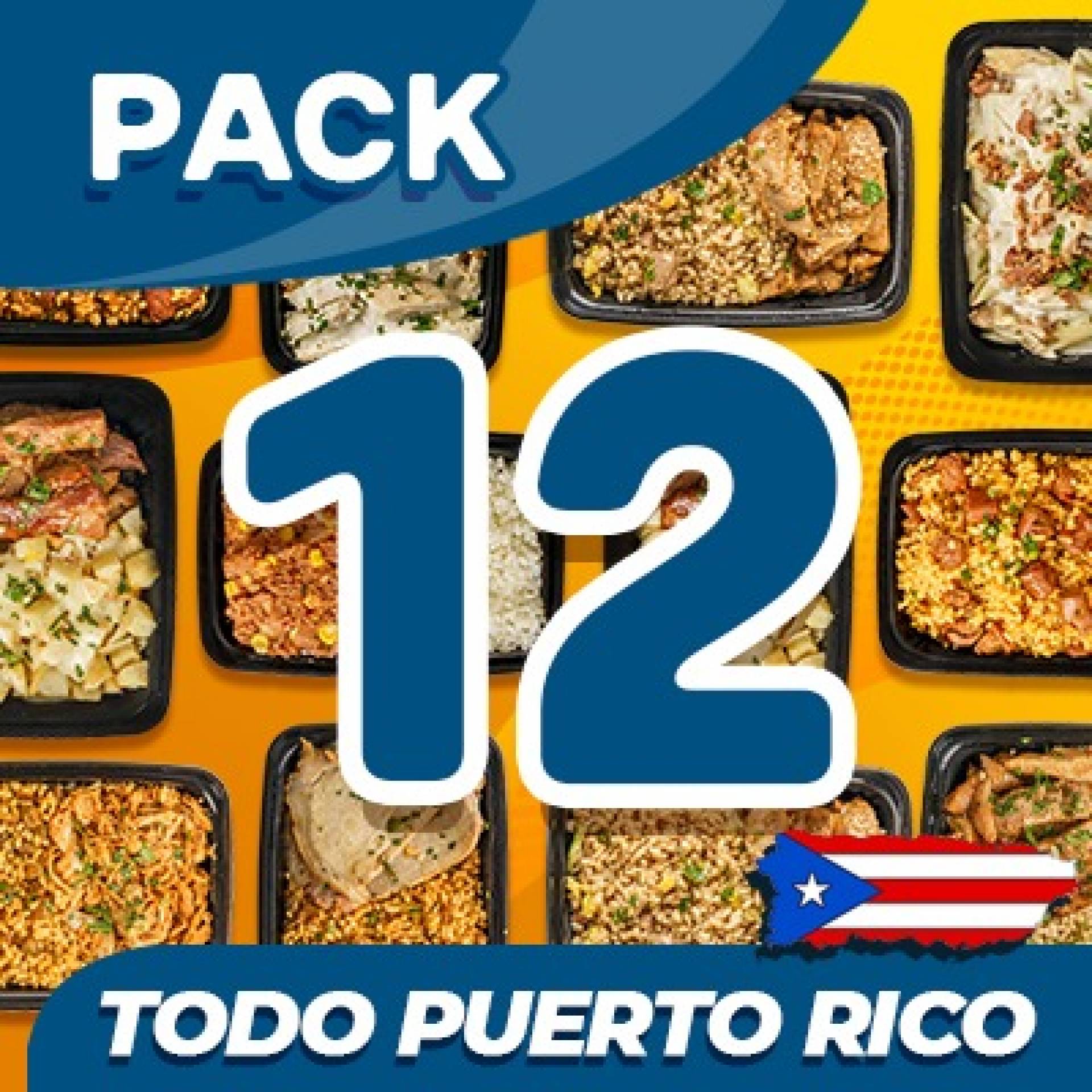 12 Platos PR - ($7.99 por plato refrigerado)