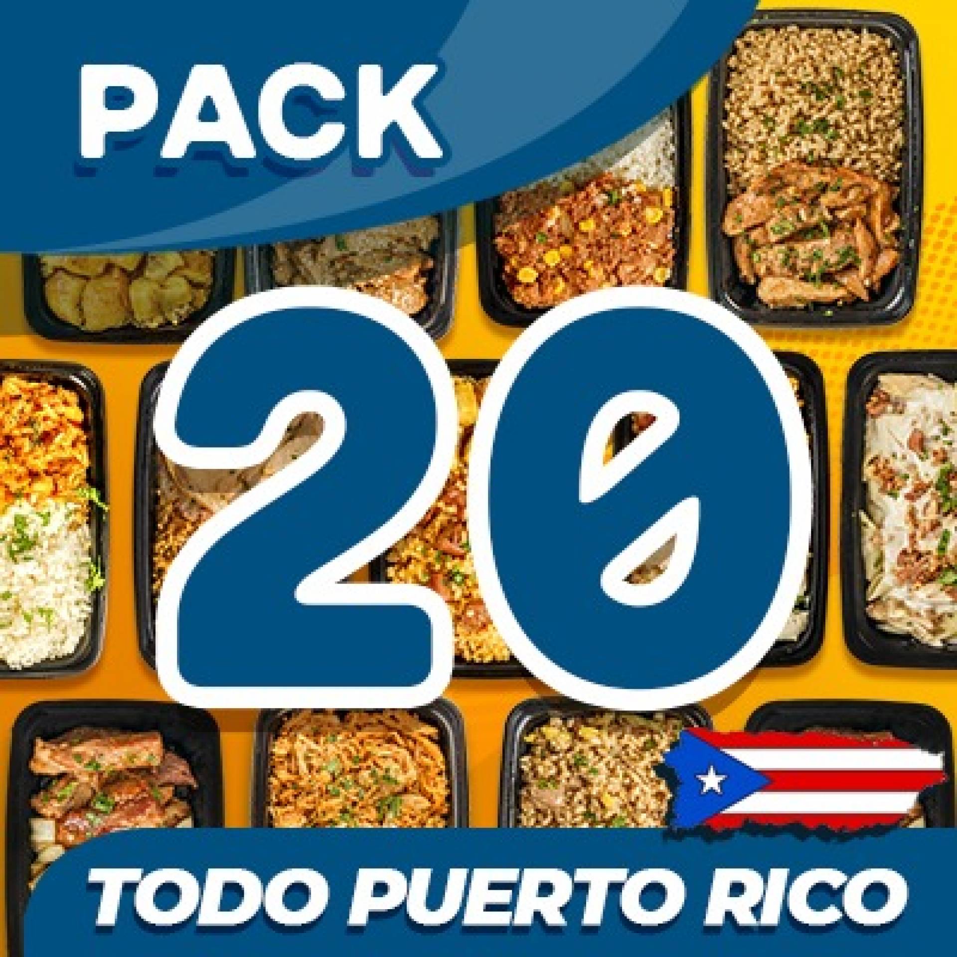 20 Platos PR - ($6.99 por plato refrigerado)